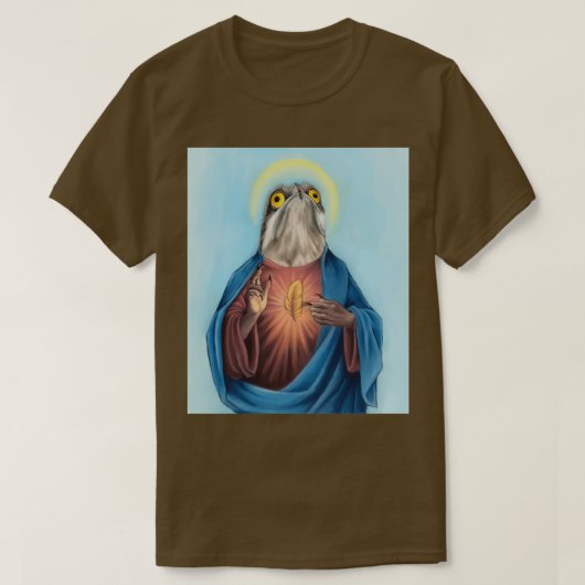 Onze Heer en zeeduivel T-shirt (Design voorkant)