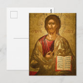 Onze Heer God en Verlosser, Jezus Christus Briefkaart (Voorkant / Achterkant)