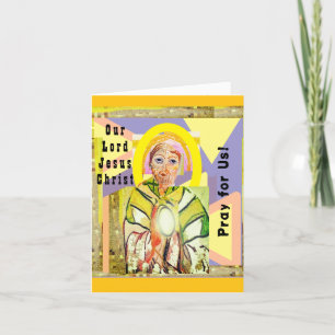 Onze Heer Jezus Christus Bedankkaart