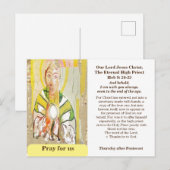 Onze Heer Jezus Christus Feestdagenkaart (Voorkant / Achterkant)