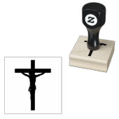 Onze Heer Jezus Christus op kruis/kruisbeeld Rubberstempel (Gestempeld)