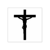 Onze Heer Jezus Christus op kruis/kruisbeeld Rubberstempel (Afrduk)