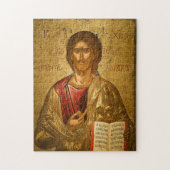 Onze Heer Jezus Christus orthodox icoon Legpuzzel (Verticaal)