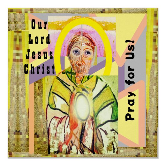 Onze Heer Jezus Christus Perfect Poster (Voorkant)
