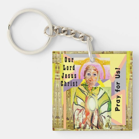 Onze Heer Jezus Christus Sleutelhanger (voorkant)