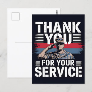 Onze Helden Eren op Veterans Day 2025 Briefkaart