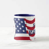 Onze helden - voeg uw foto toe mok (Midden)