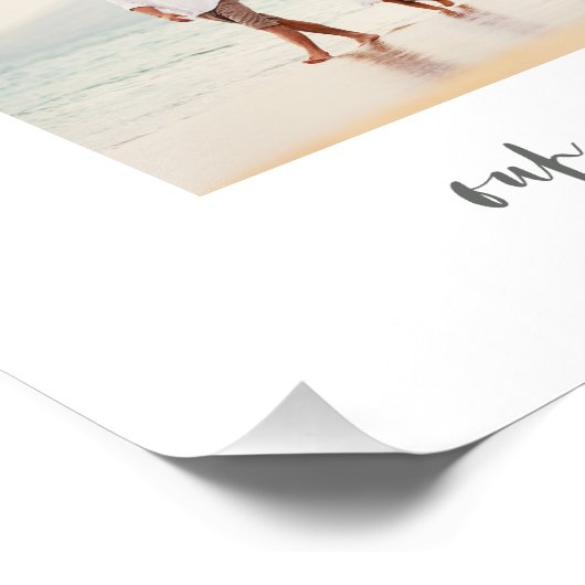 ONZE HELE WERELD FOTO AFDRUK (Hoek)