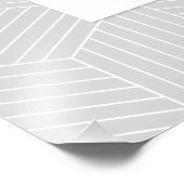 Onze hele wereld instant foto geometrisch afdruk (Hoek)