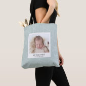 Onze hele wereld instant foto geometrisch tote bag (Dichtbij)