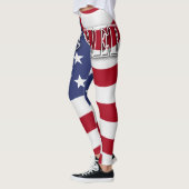 Onze helo met de Amerikaanse vlag Leggings (Links)