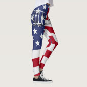 Onze helo met de Amerikaanse vlag Leggings (Rechts)
