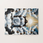 Onze Hemelse Vader Christelijke Kunst Puzzel Legpuzzel (Horizontaal)