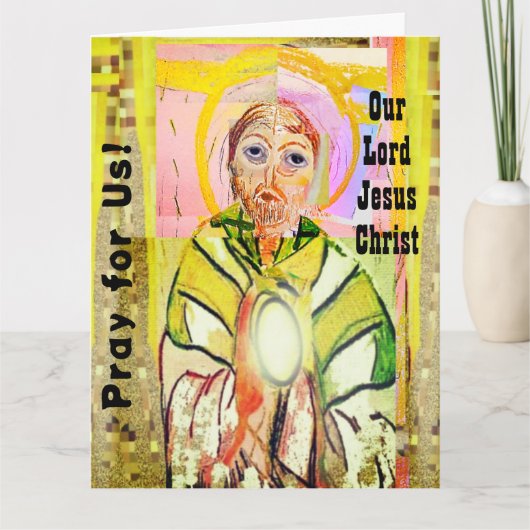 Onze Here Jezus Christus Kaart (Voorkant)