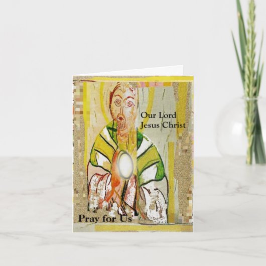 Onze Here Jezus Christus Kaart (Voorkant)