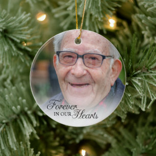 Onze Herinnering Foto voor Altijd Keramisch Ornament