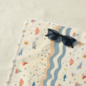 Onze Herinneringen Aan De Oceaan Zullen Blijven Strandlaken (In situ)