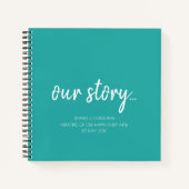 Onze herinneringen aan verhalen koppelen het dagbo notitieboek (Voorkant)