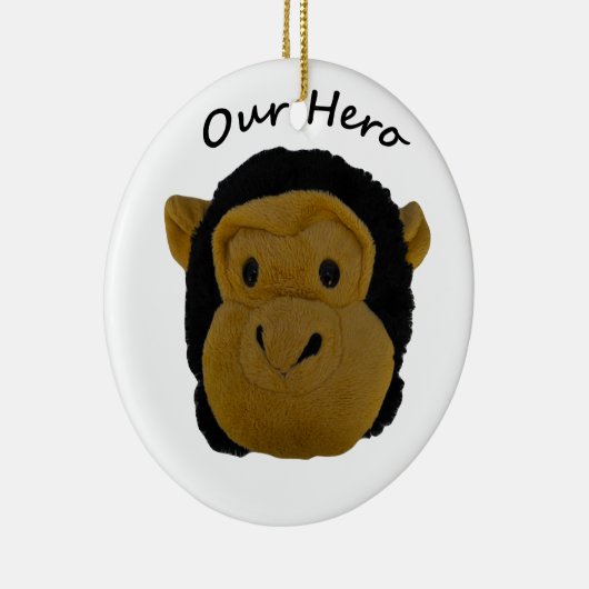Onze Hero Keramisch Ornament (Rechts)