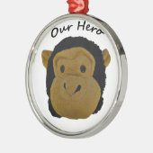 Onze Hero Metalen Ornament (Links)