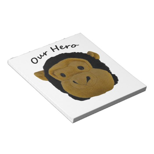 Onze Hero Notitieblok (Schuin)