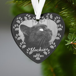 Onze Huisdier Afdruk Aandenken Ornament