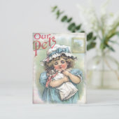 Onze huisdieren briefkaart (Staand voorkant)