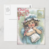 Onze huisdieren briefkaart (Voorkant / Achterkant)