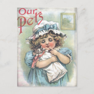 Onze huisdieren briefkaart