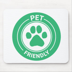Onze huisdiervriendelijke Bestie Westie Drawn Paw Muismat