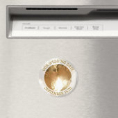 Onze huwelijksdatum - Aangepaste herinnering Magne Magneet (Insitu (Vaatwasser))