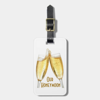 ONZE HUWELIJKSREIS Bagagelabel