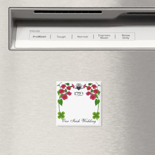 Onze Ierse bruiloft Magneet (Insitu (Vaatwasser))