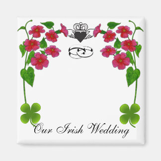 Onze Ierse bruiloft Magneet