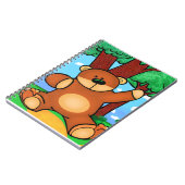 Onze in de grasland - Bear in grassland Notitieboek (Linkerzijde)