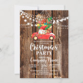 Onze jaarlijkse kerstfeest met het bedrijf vieren kaart (Voorkant)