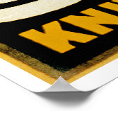 Onze jongens hebben een Sox ~ Knit je bit nodig Poster (Hoek)