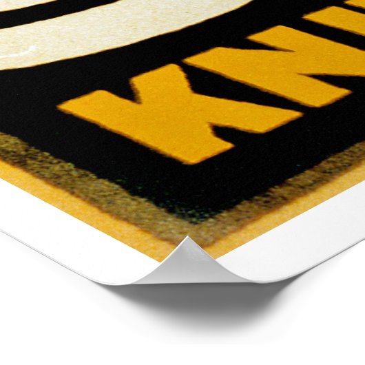 Onze jongens hebben een Sox ~ Knit je bit nodig Poster (Hoek)