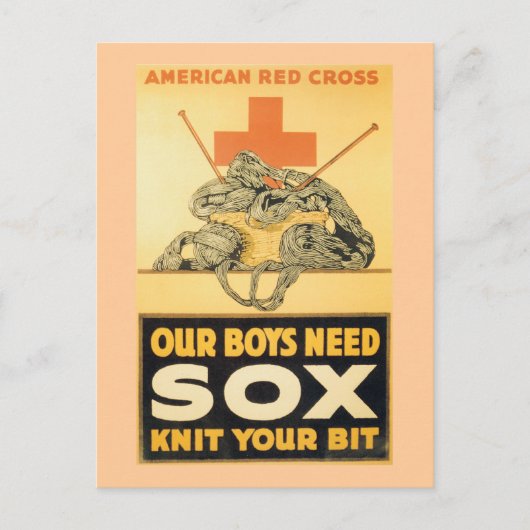 Onze jongens hebben Sox nodig Briefkaart (Voorkant)