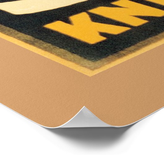 Onze jongens hebben Sox nodig Poster (Hoek)