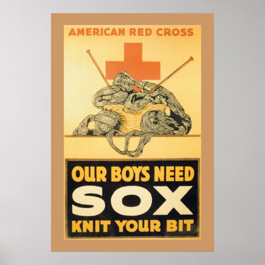 Onze jongens hebben Sox nodig Poster (Voorkant)