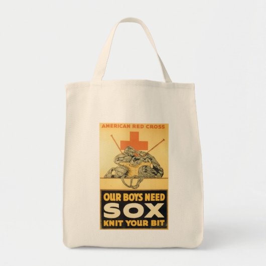 Onze jongens hebben Sox nodig Tote Bag (Voorkant)