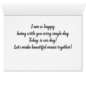 **ONZE JUBILEUM** LAAT DE MUZIEK VAN DE LAATSTE RE (Binenzijde Horizontaal (Onderkant))