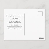 Onze Kantoor heeft aangepaste zakelijke Logo verpl Briefkaart (Achterkant)