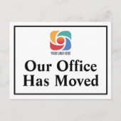 Onze Kantoor heeft aangepaste zakelijke Logo verpl Briefkaart (Voorkant)