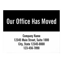Onze Kantoor heeft de Sjabloon Moving Announcement