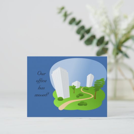Onze Kantoor heeft Kaarten verplaatst (Staand voorkant)