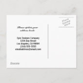 Onze Kantoor is verplaatst Aankondigingskaart (Achterkant)