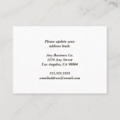 Onze kantoren hebben de moderne skyline van de sta visitekaartje (Achterkant)