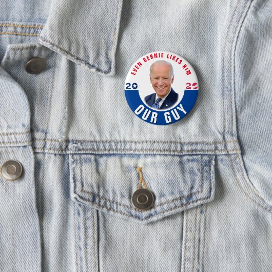 Onze kerel: Joe Biden Ronde Button 5,7 Cm (In situ)